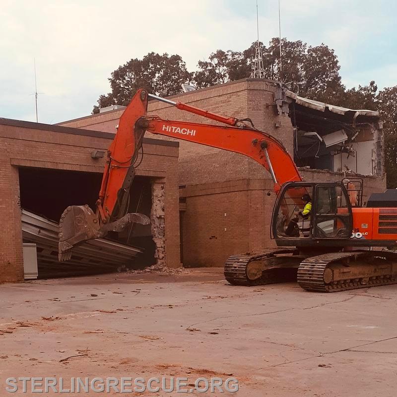 104 Commerce Street Station demolition 3 October 2021